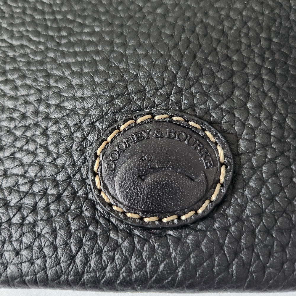 Dooney Black ID Zip Pouch - Picture 3 of 15